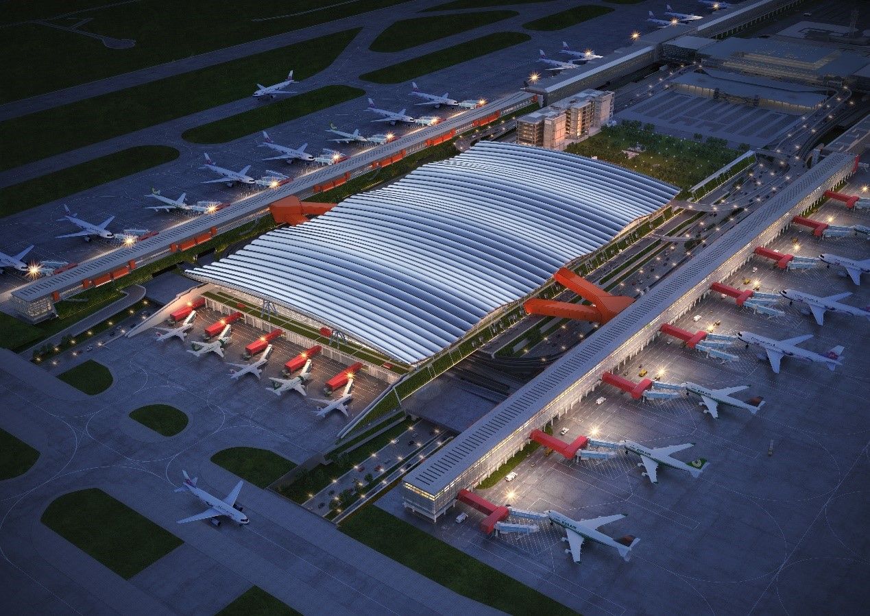 20251114 第1146次例會變更與職業參訪-參觀桃園國際機場第三航廈施工工程合併辦理 @ 三星物產—榮工工程JV桃園機場第三航站區工務所