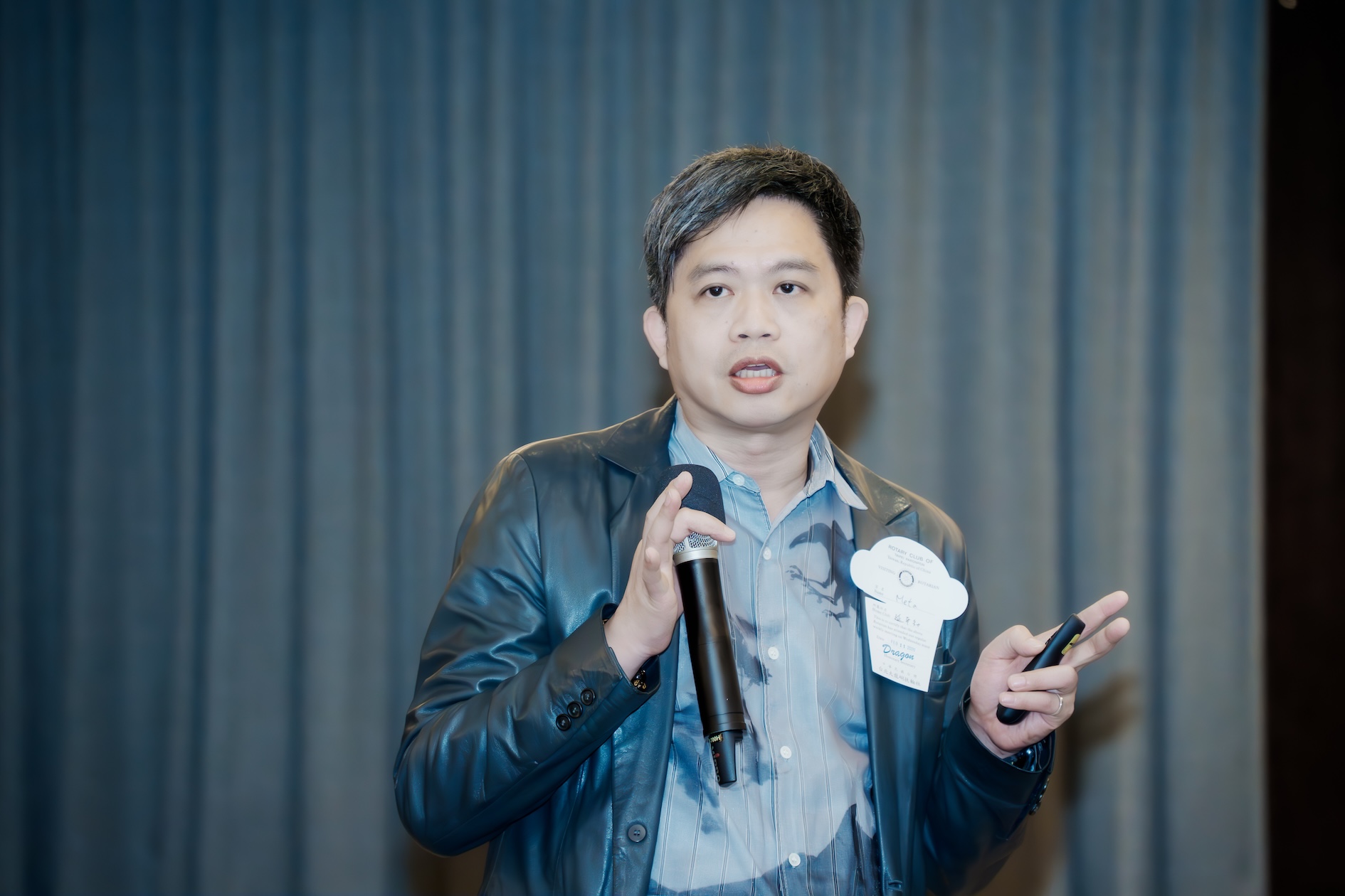 2026-2-11 第1159次例會邀請紅然 RYB STUDIO 創意總監黃維韶先生 (延平社Meta)主講「打造可複製的 IP 展演平台:虛實融合的全境式智慧空間」