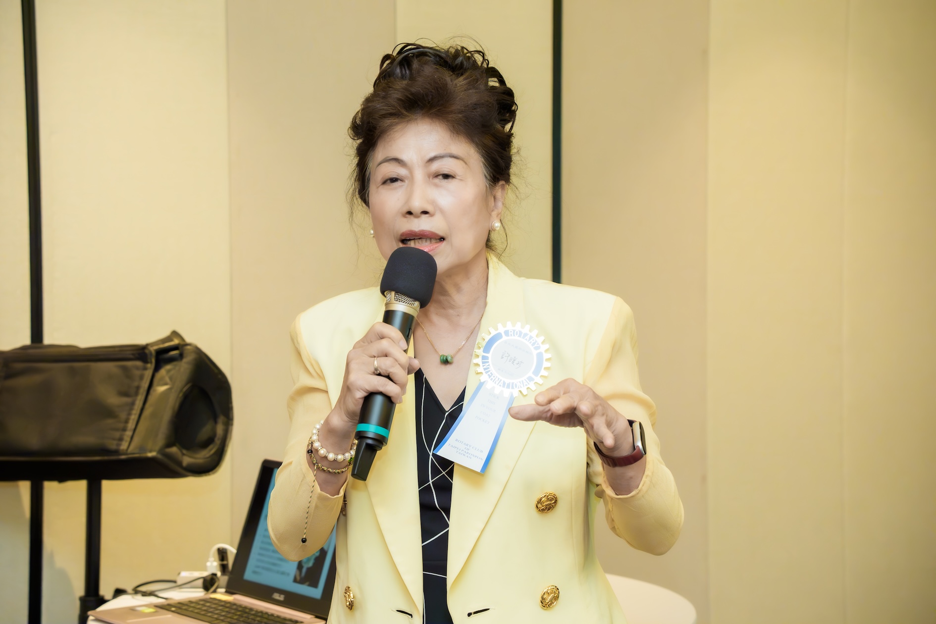 2026-9-23 第1190次例會邀請到龍揚地政士事務所地政士許暖珍女士,專題演講 “不動產保全信託”